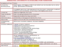 himachal university is available - 1